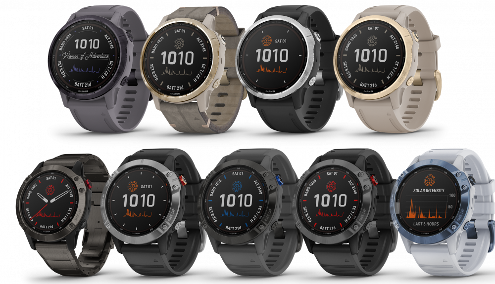 Garmin apuesta por la tecnología solar. Fenix Solar Family