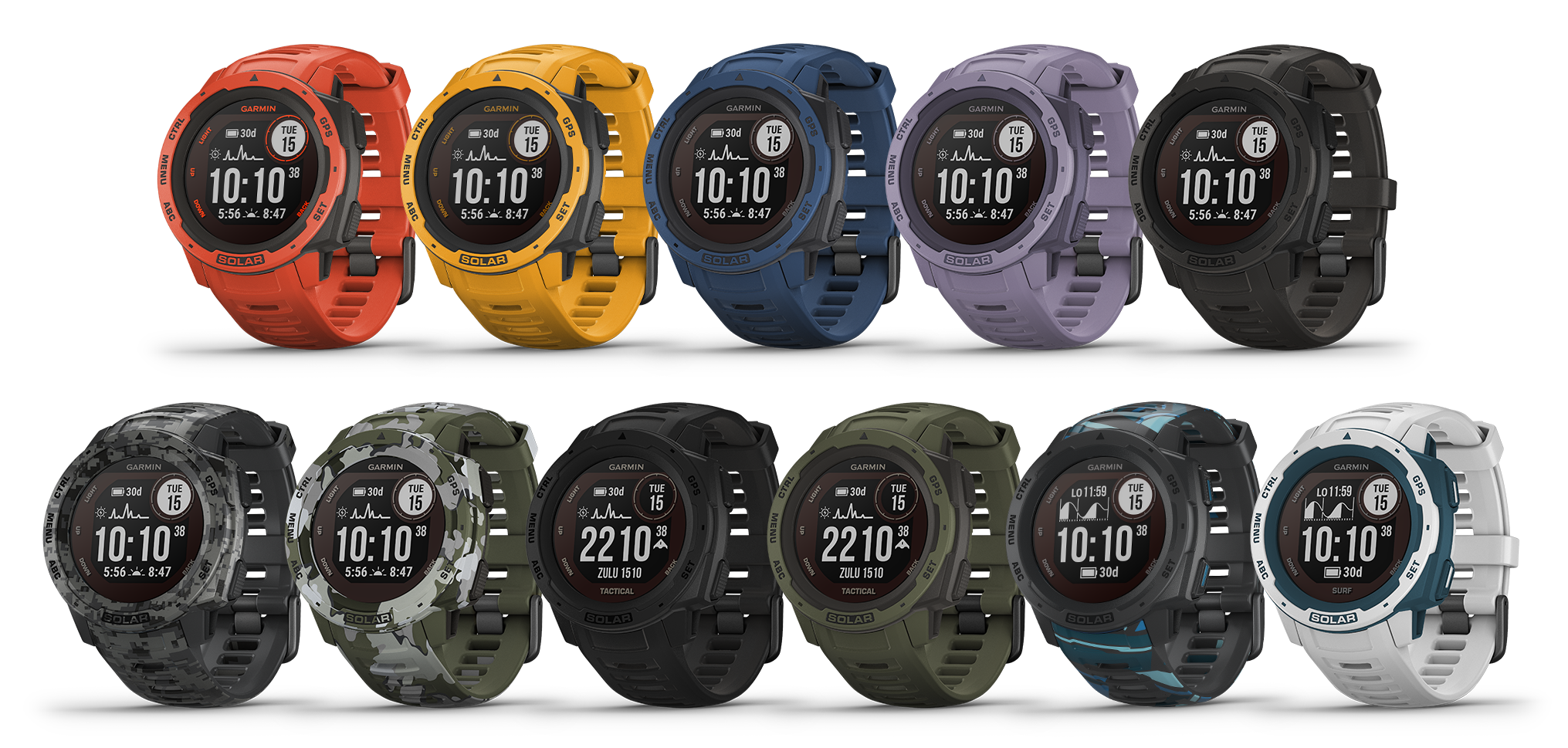Garmin apuesta por la tecnología solar. Instinct Solar Family Garmin apuesta por la tecnología solar. Instinct Solar Family