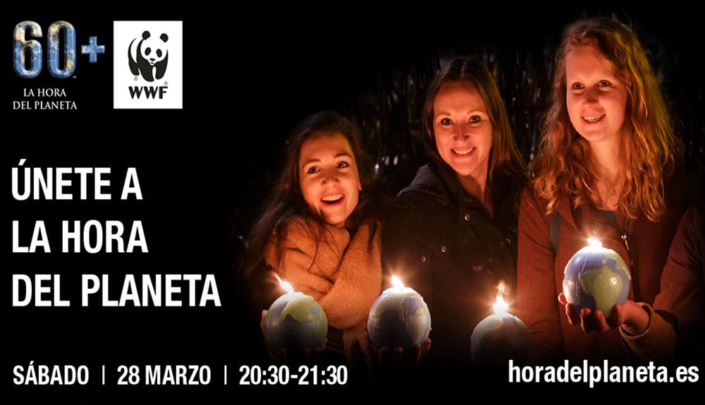 Este sábado, #QuédateEnCasa y únete a la Hora del Planeta