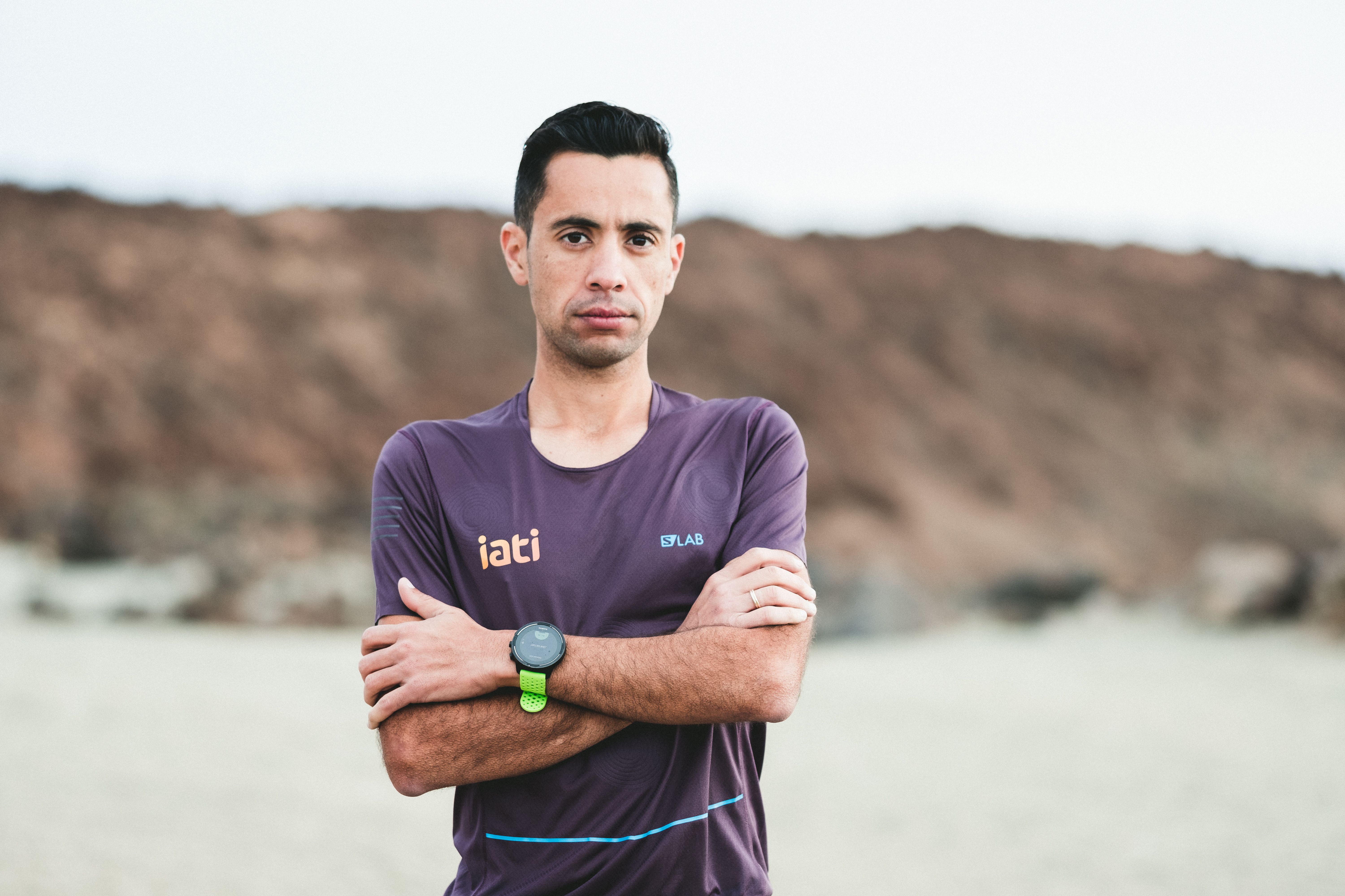 Cristofer Clemente: “Aún no sé cuándo podré correr”. Fotografía Sergio Villalba 