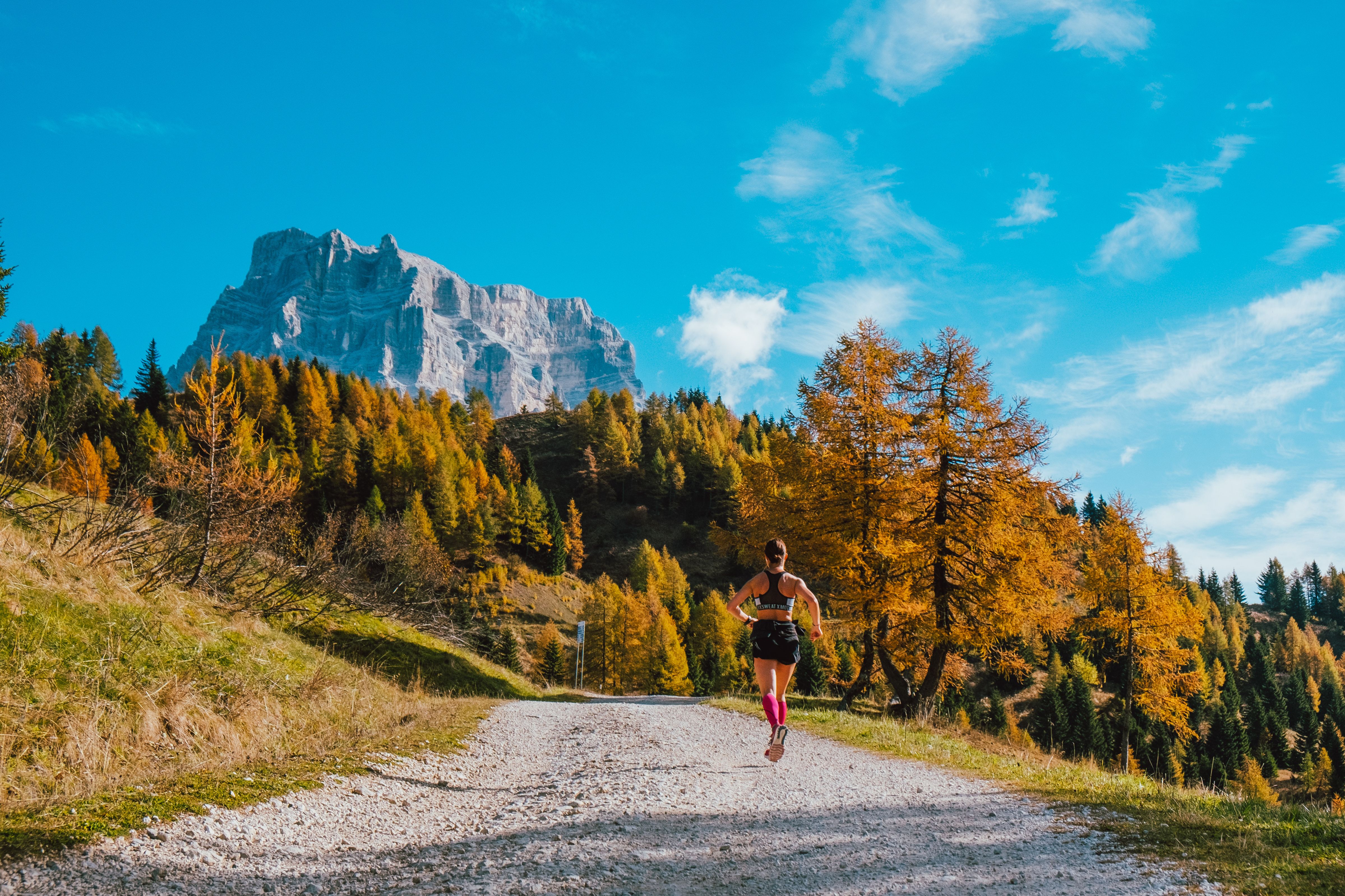 Correr en la montaña