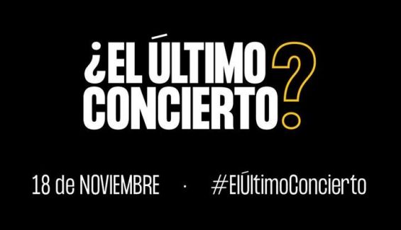 ¿El último concierto?