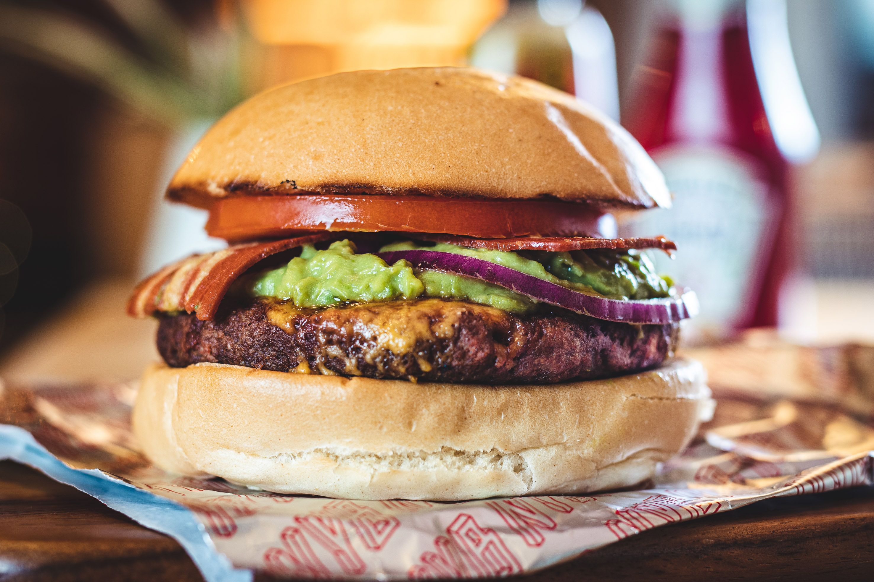 Veggie burger, New York Green, NYB