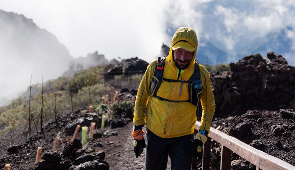 Luca Papi completa la 7ª etapa en La Gomera. Janira Ojeda