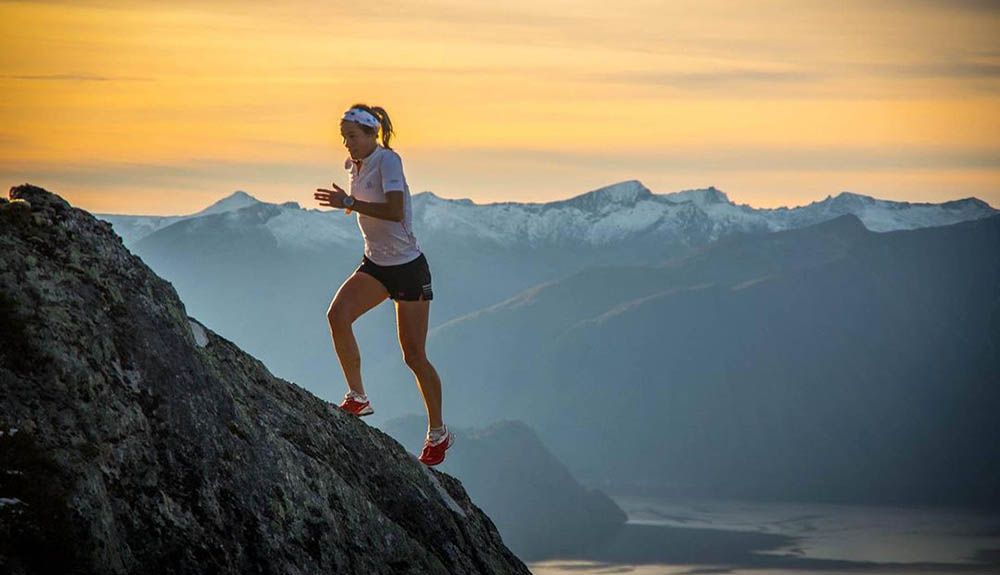 Correr cuesta arriba. Los consejos de Emelie Forsberg. Fotografía Emelie Forsberg 
