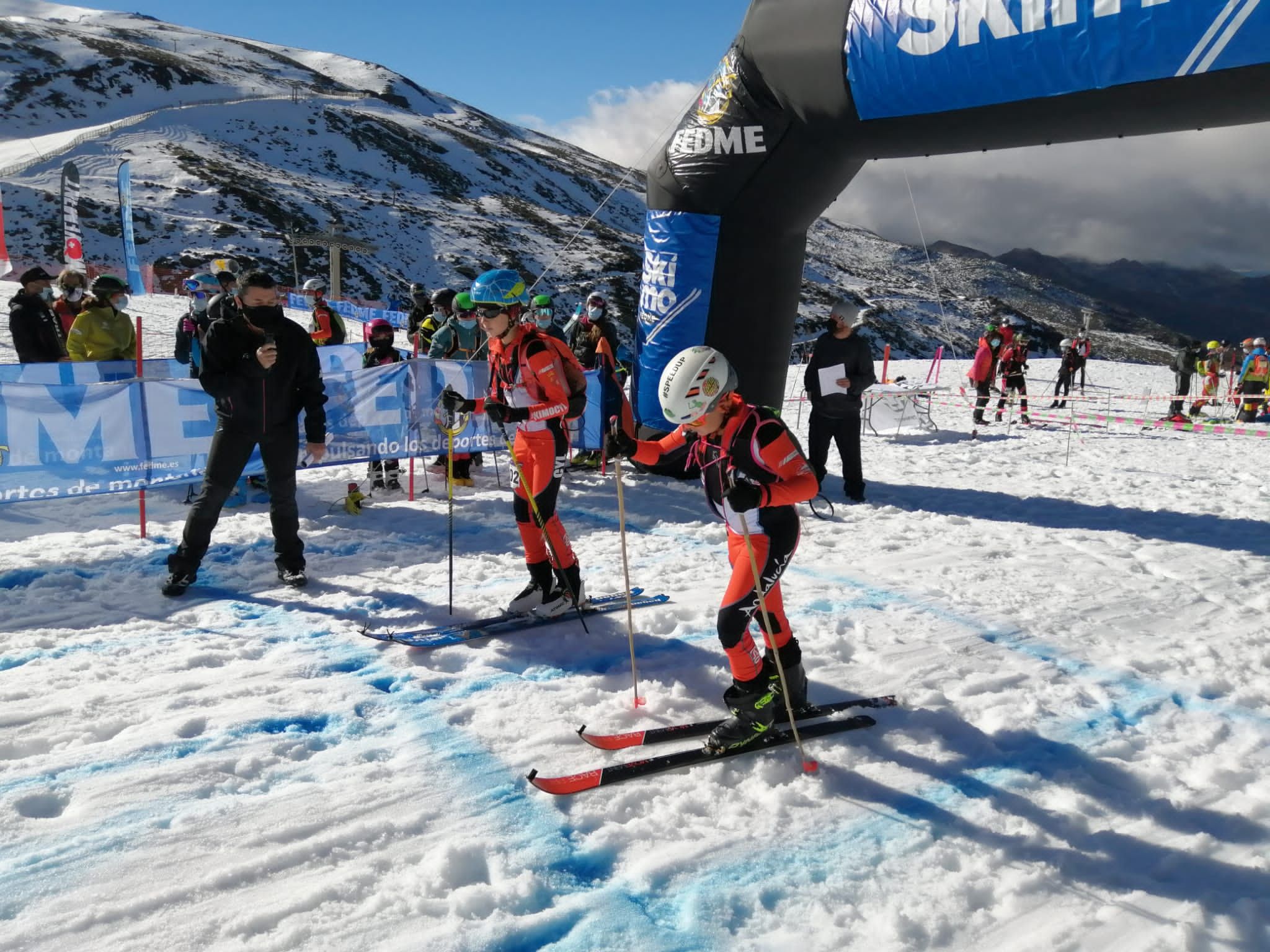 Marta Garcia y Oriol Cardona se imponen en la prueba sprint de Sierra Nevada