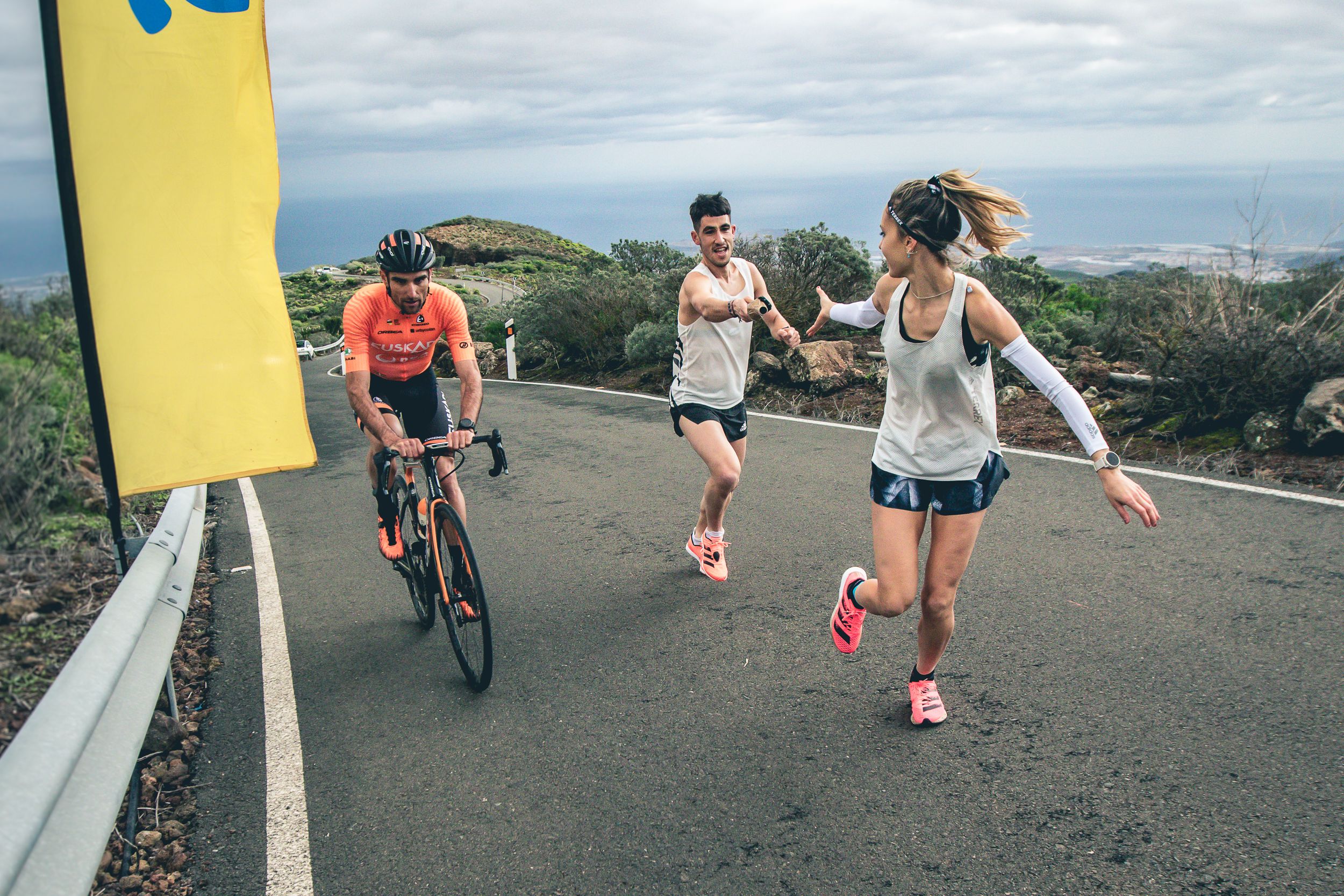 Chema Martínez, Sheila Pablo Villa y Maté dan espectáculo en Gran Canaria's Hardest Climb