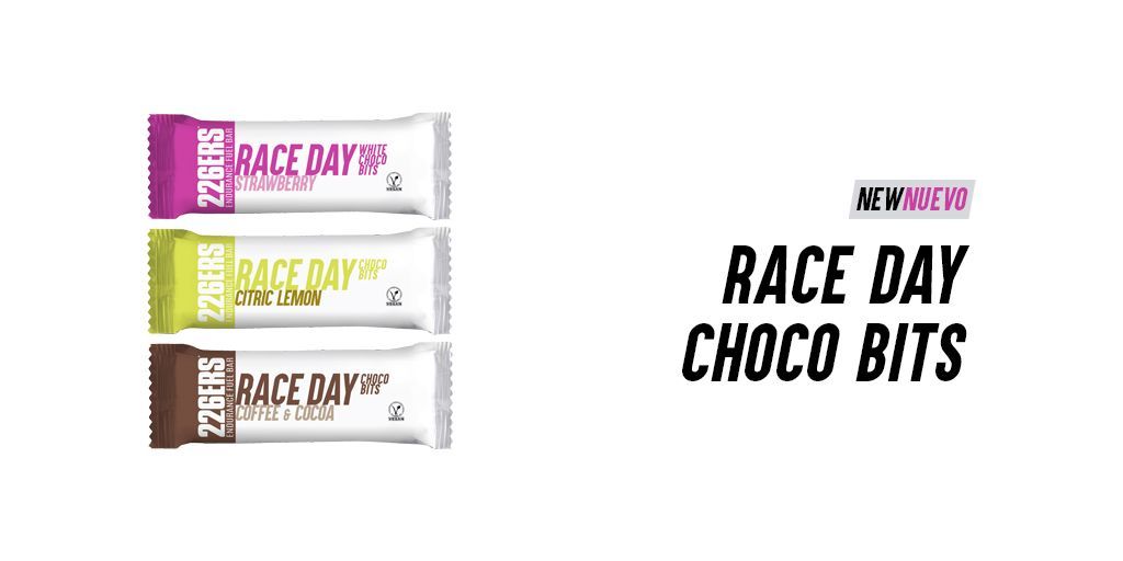 Nuevas barritas Race Day ChocoBits de 226ERS