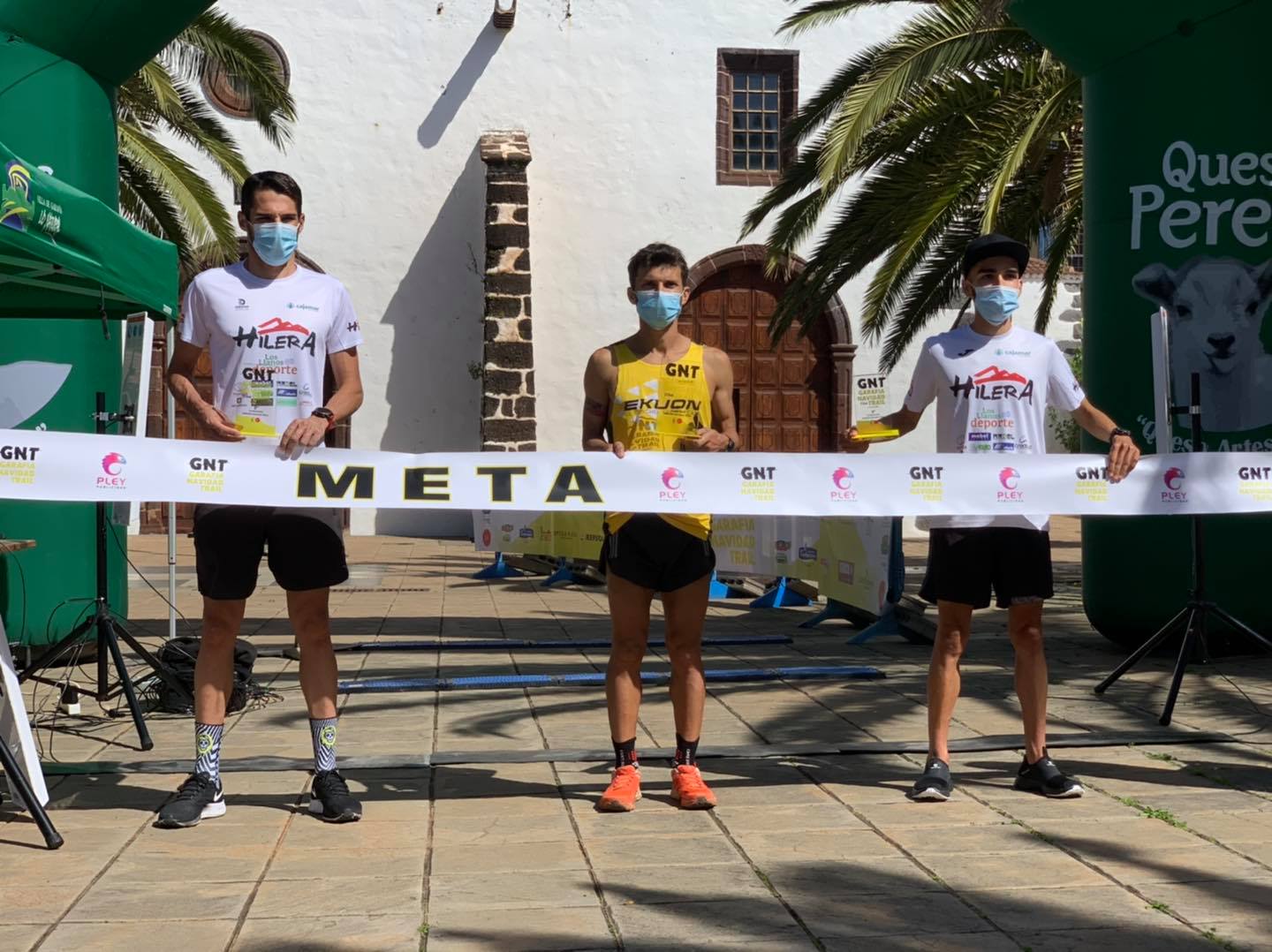 Efrén Segundo y Moana Lilly Kehres ganadores de la X Garafía Navidad Trail