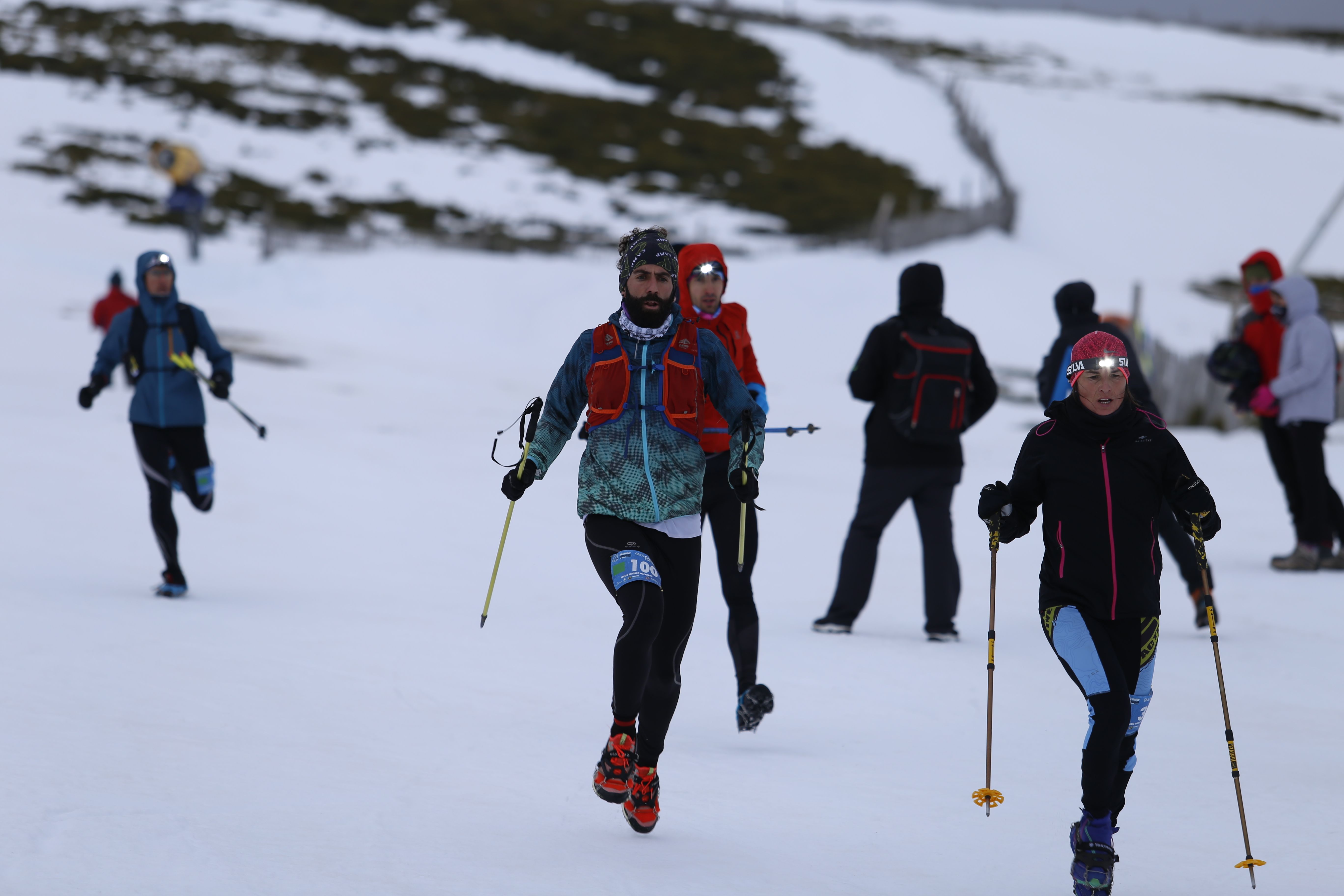 David López Castán y Oihana Kortázar se imponen en la segunda edición de Snowcross La Covatilla