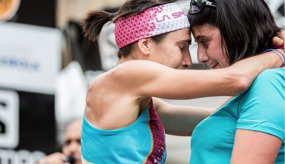 Maite Maiora y Ainhoa Txurruka. Zegama 2017 Maite Maiora y Ainhoa Txurruka. Zegama 2017