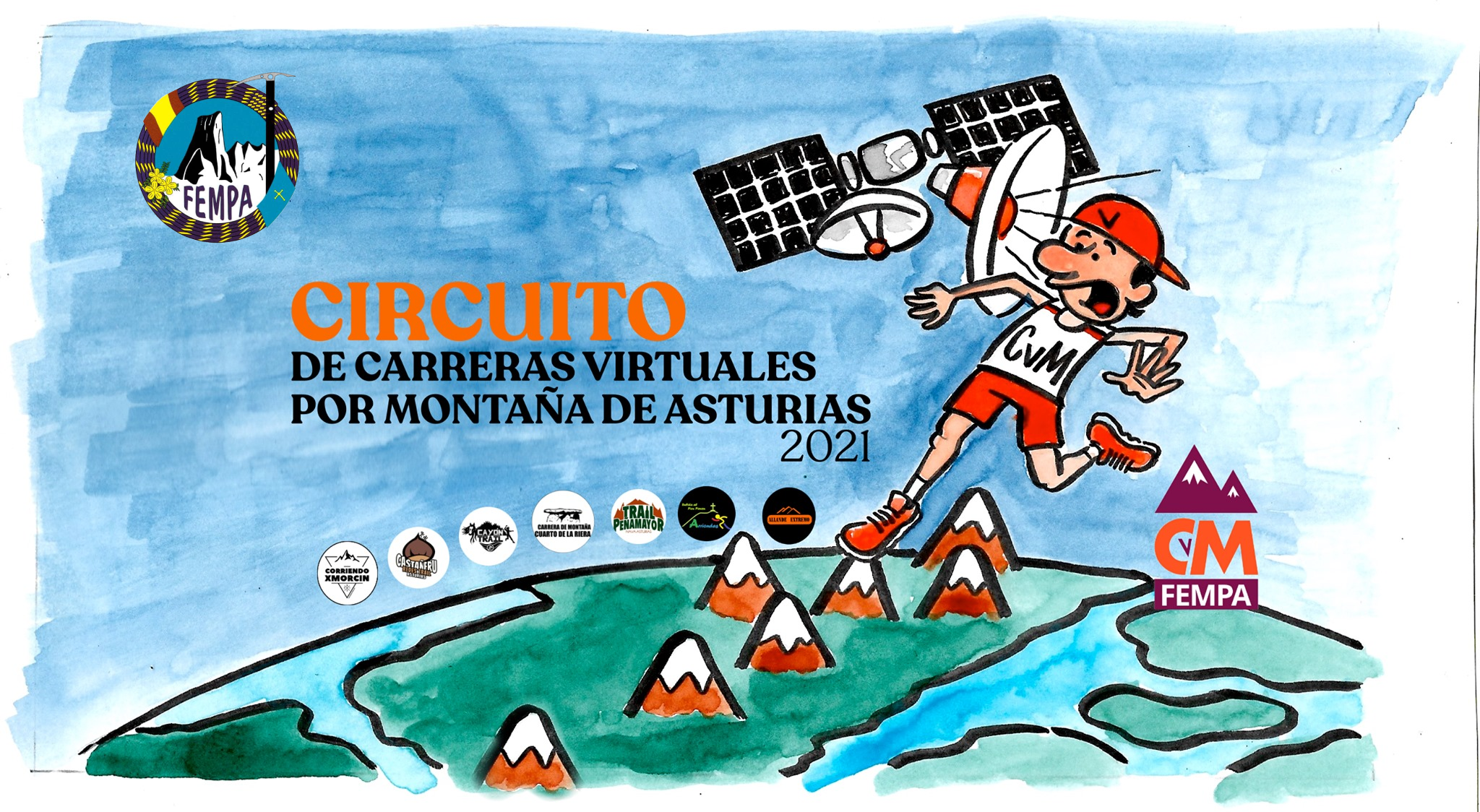 Circuito de Carreras Virtuales por Montaña de Asturias