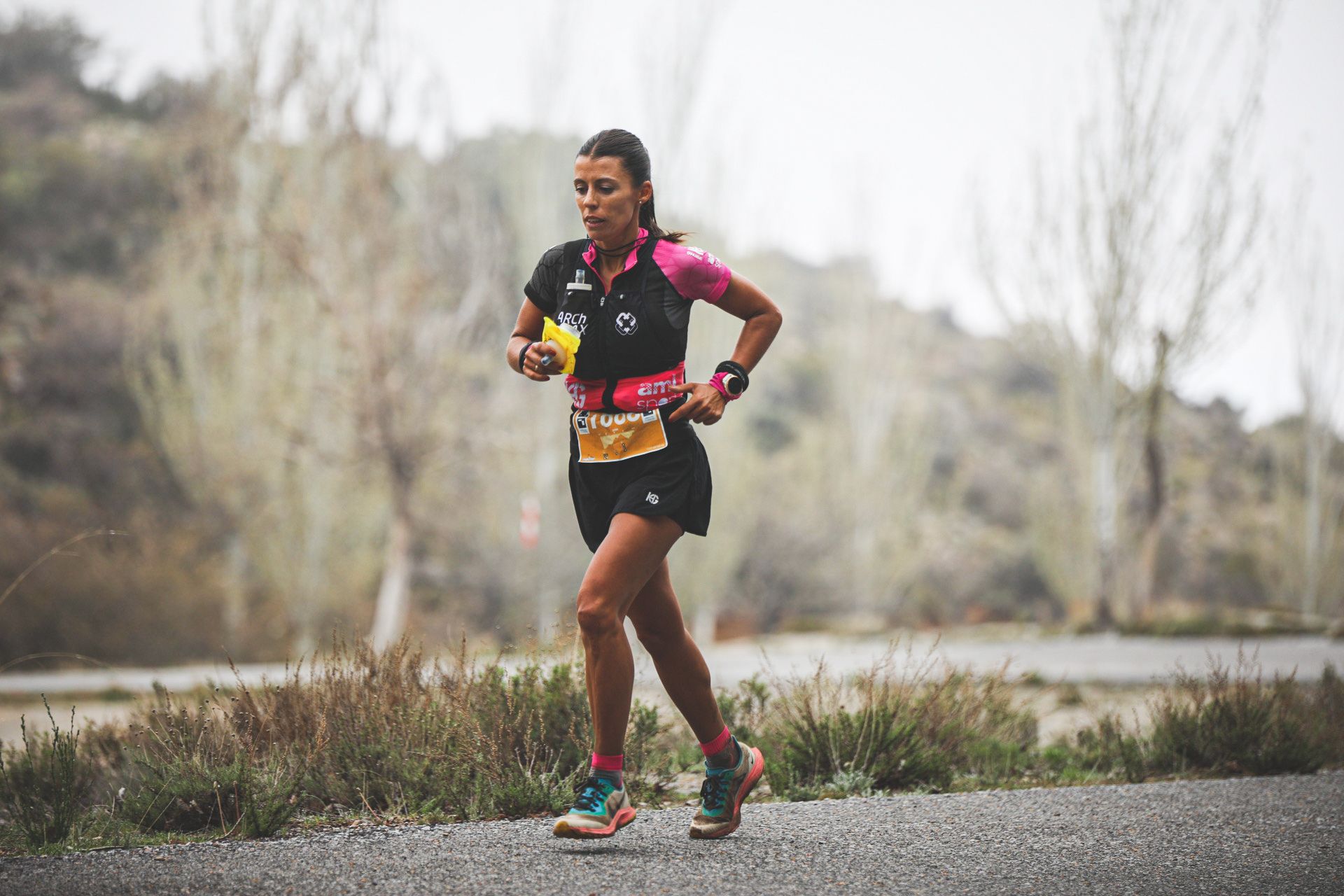 Gemma Arenas ganadora de la maraton