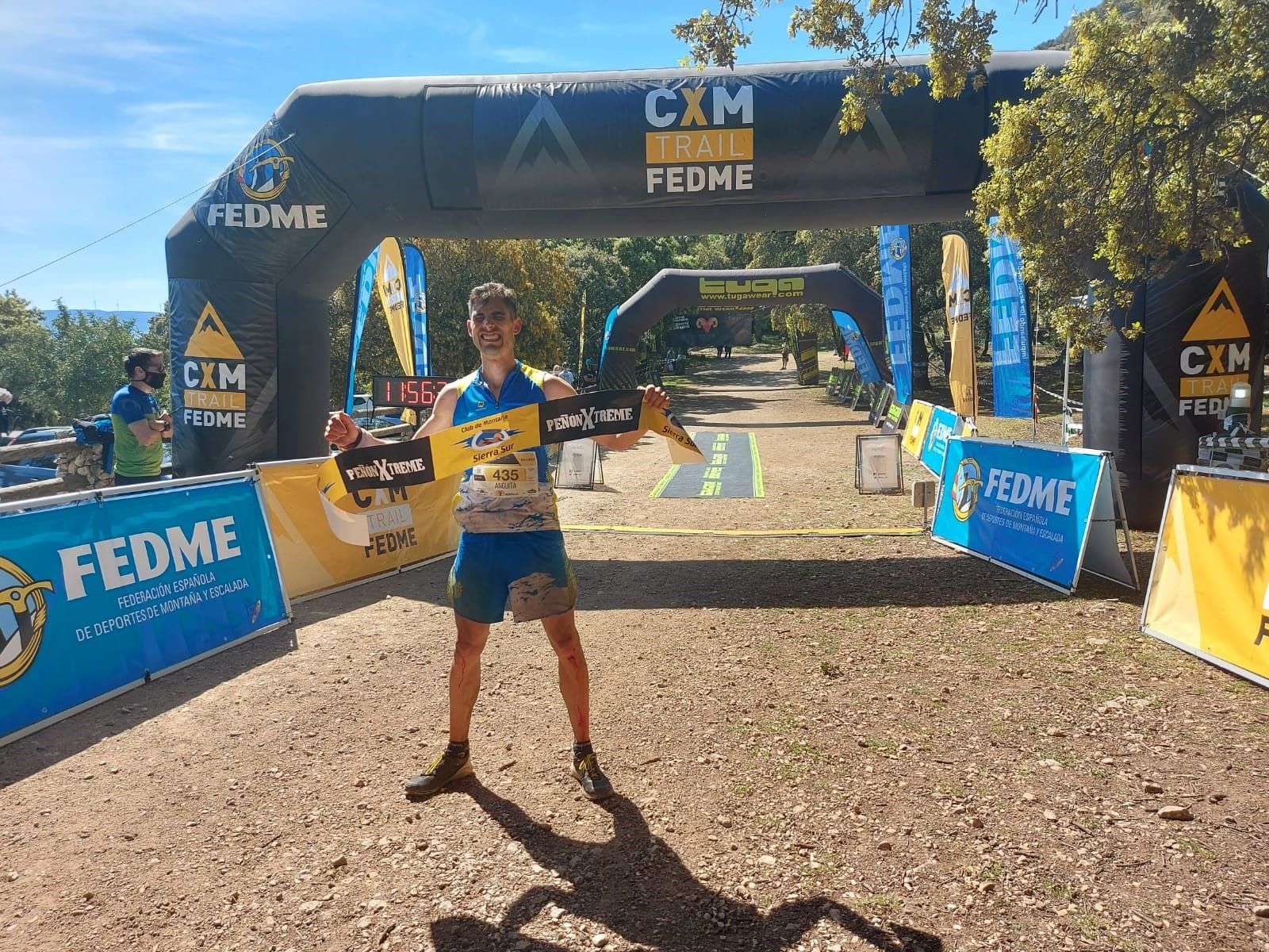Manu Anguita en Peñón Xtreme