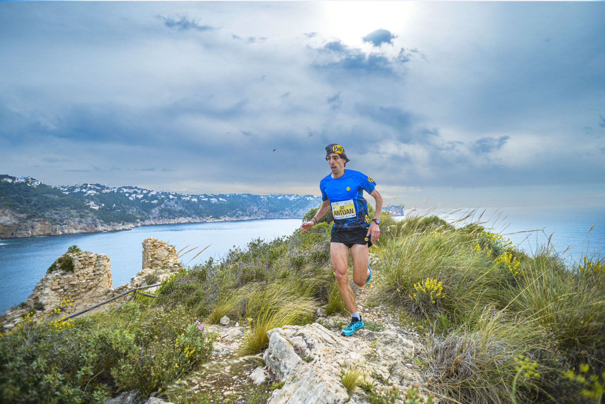 Antonio Martínez ganador de la Granadella Trail