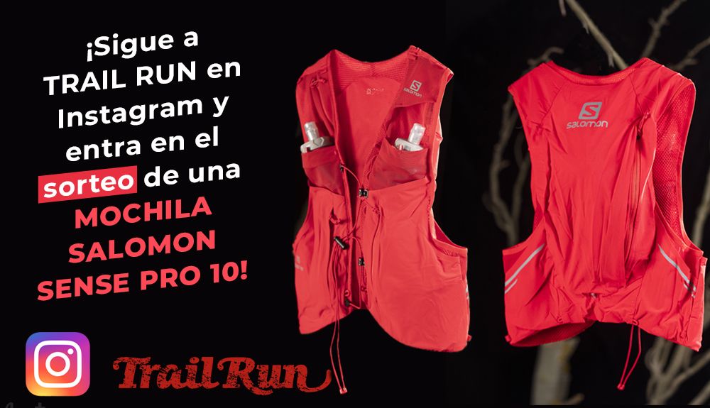 ¡Síguenos en Instagram y entra en el sorteo de una mochila Salomon Sense Pro 10!