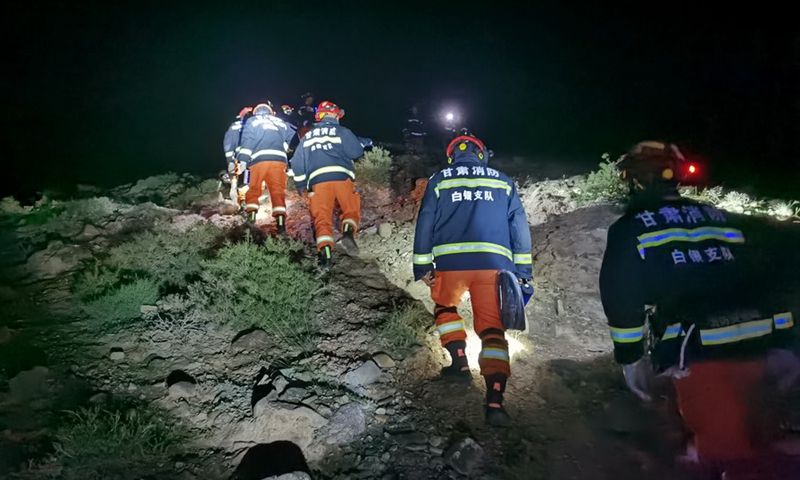 Operativo de rescate.