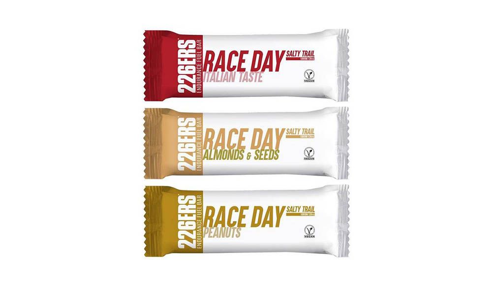 226ERS da un toque salado a sus barritas energéticas RACE DAY
