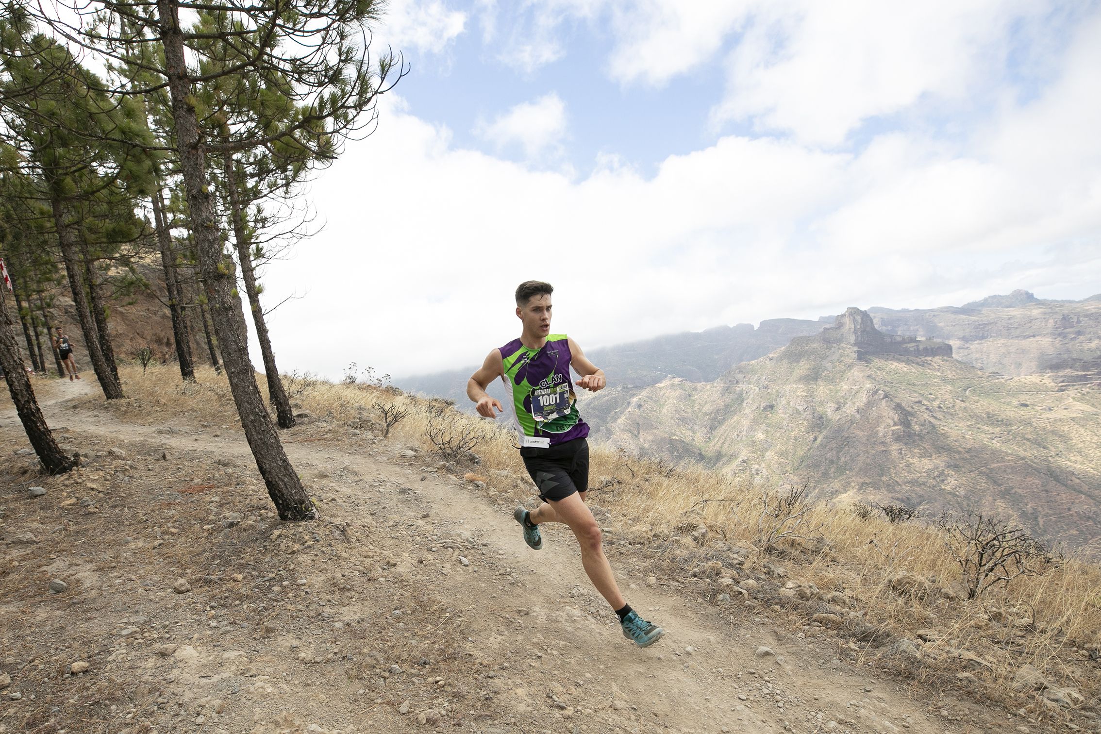 Santi Castellano en Artenara Trail ©Carlos Díaz Recio