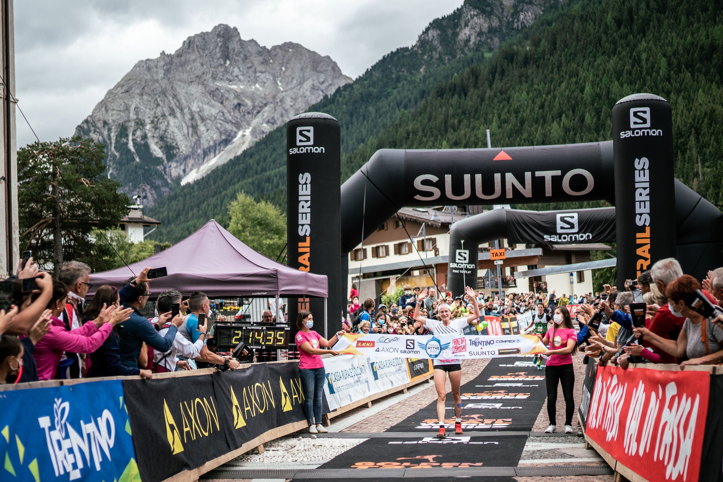 Meta de Dolomyths Run ©GoldenTrail Series©MartinaValmassoi.