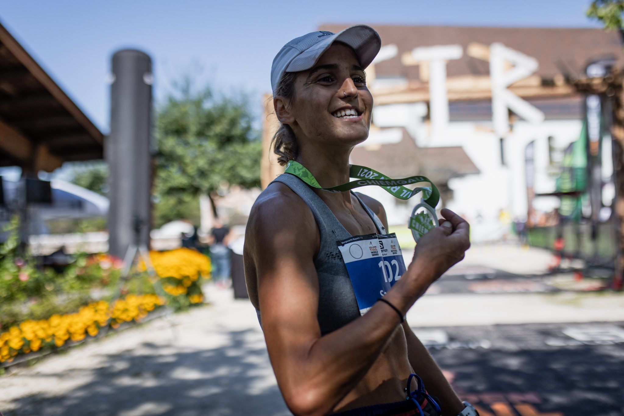 Sara Alonso hace podio en la Chiemgau Trail Run ©Philip Reiter