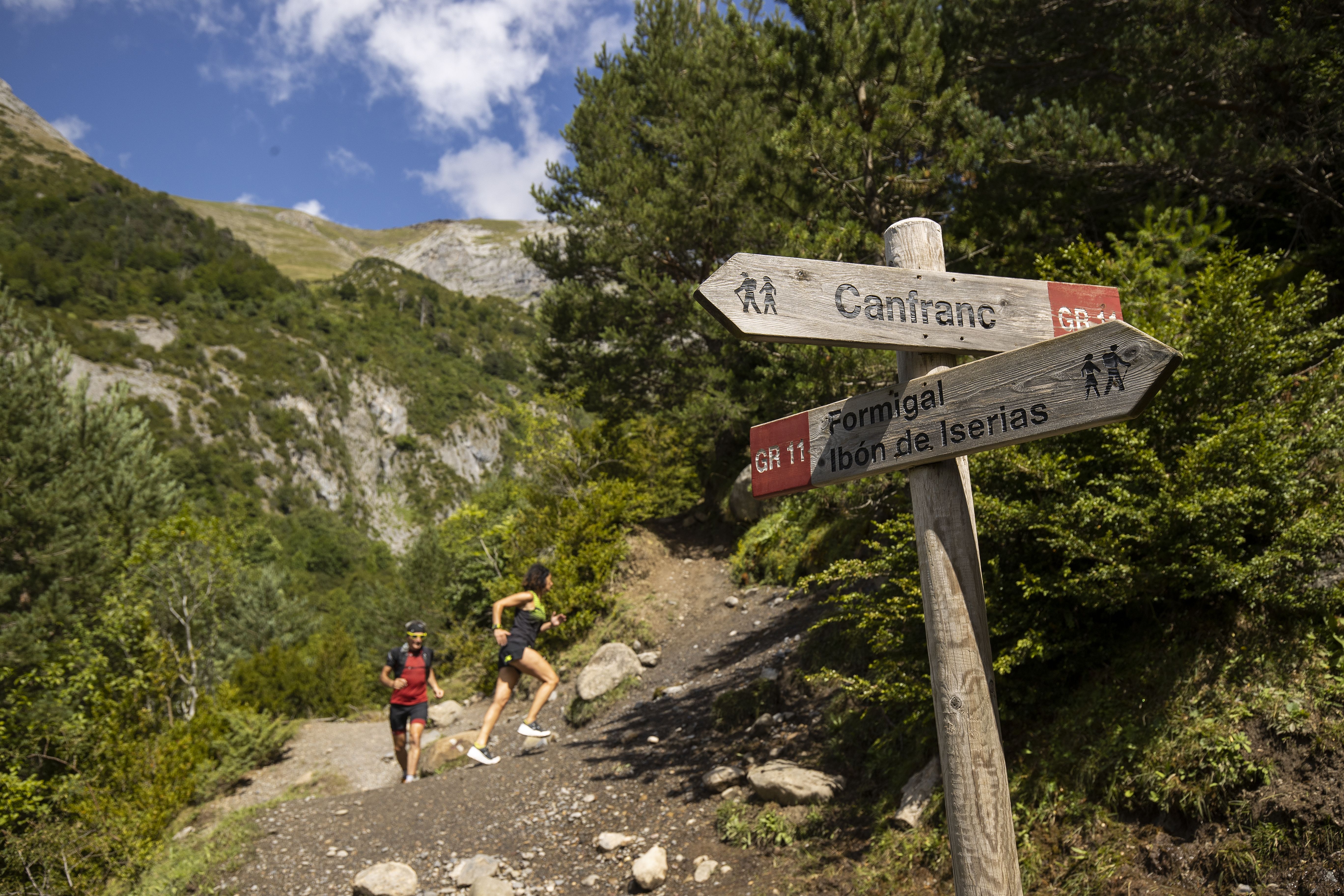 Rutas track&roll: Cumbres en el Valle de Canfranc. Ruta Trail La Moleta