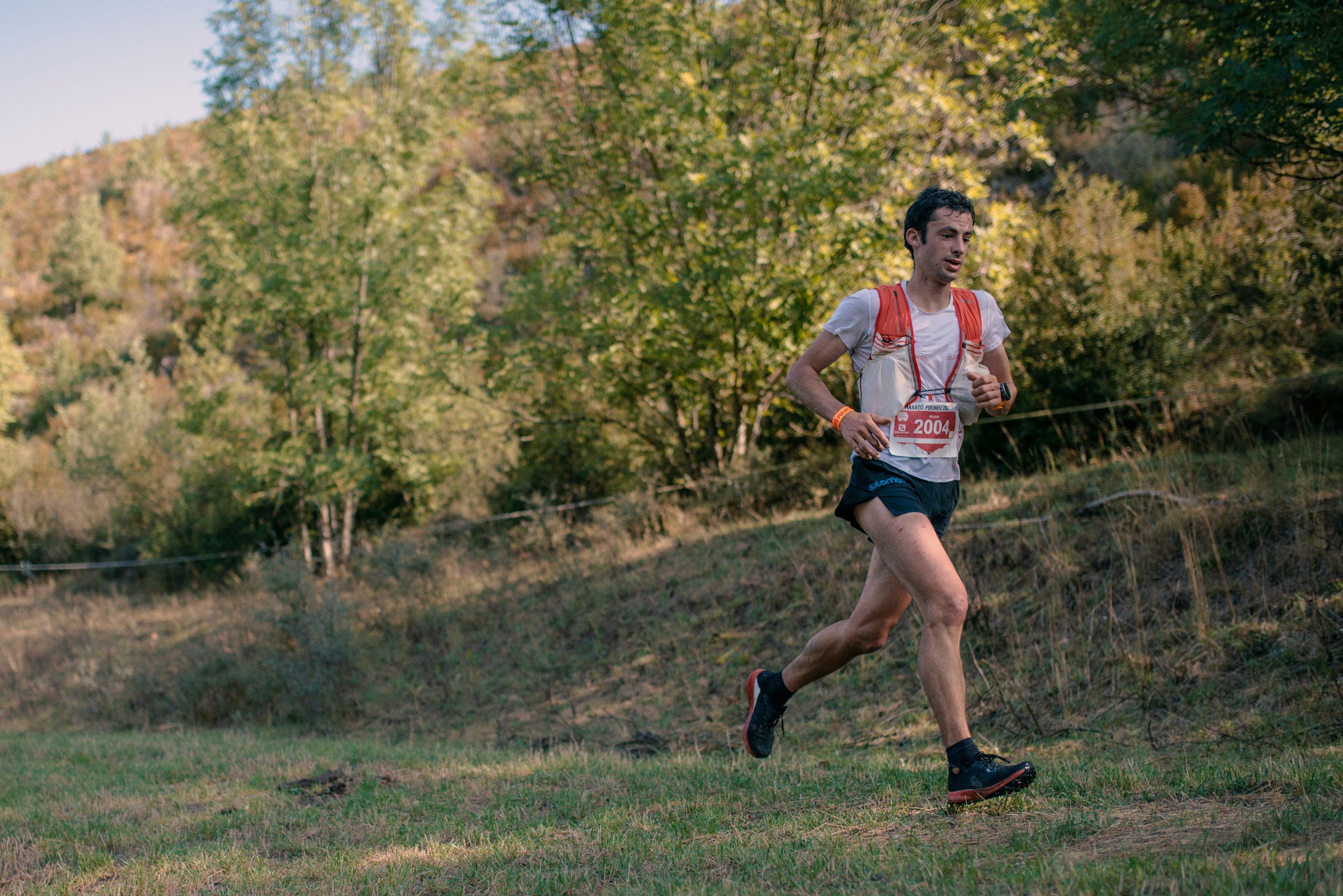 Kilian Jornet en la Salomon Marató Pirineu el 2017. Crédito Sergi Colomé