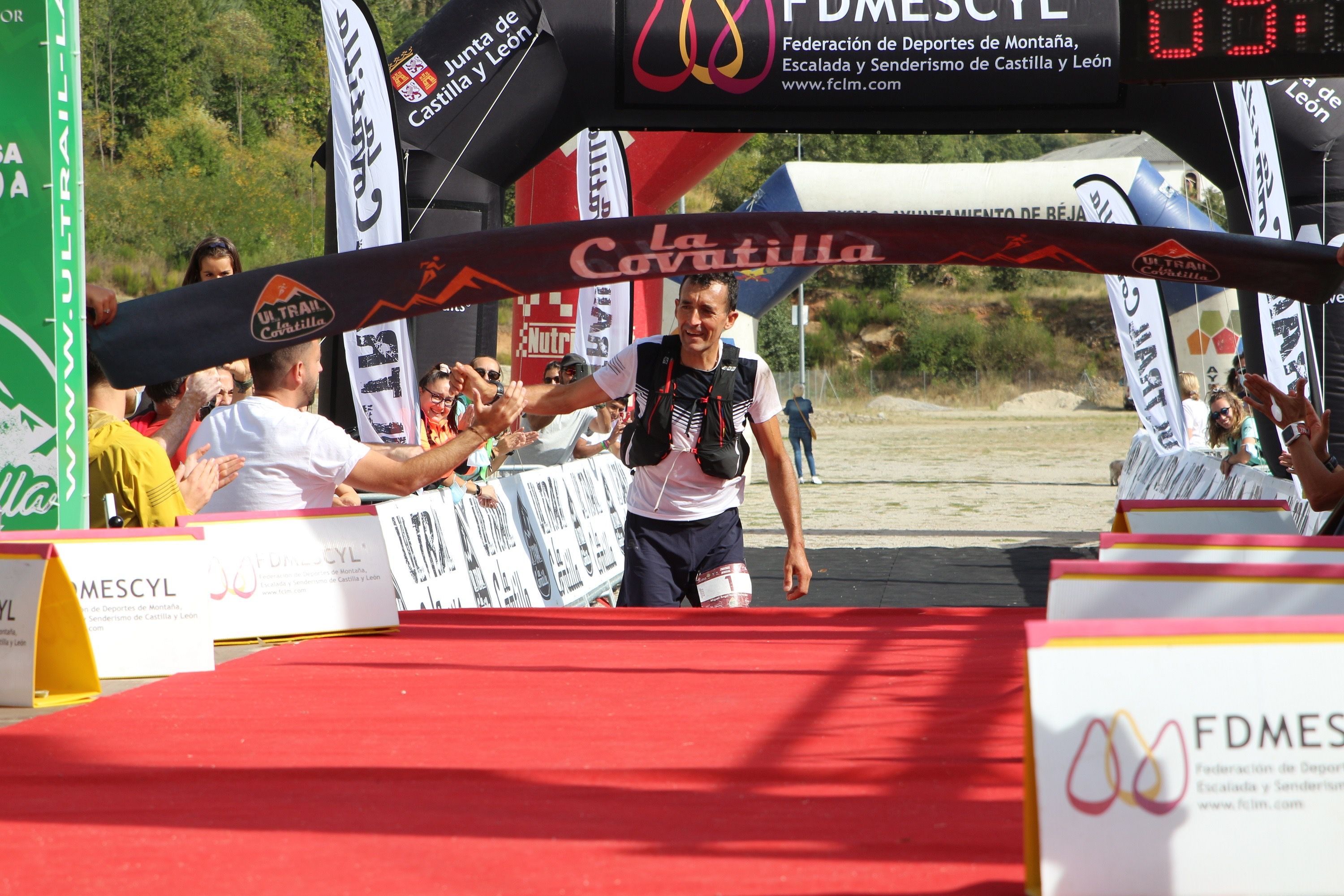 Miguel Heras vencedor del Ultrail La Covatilla.