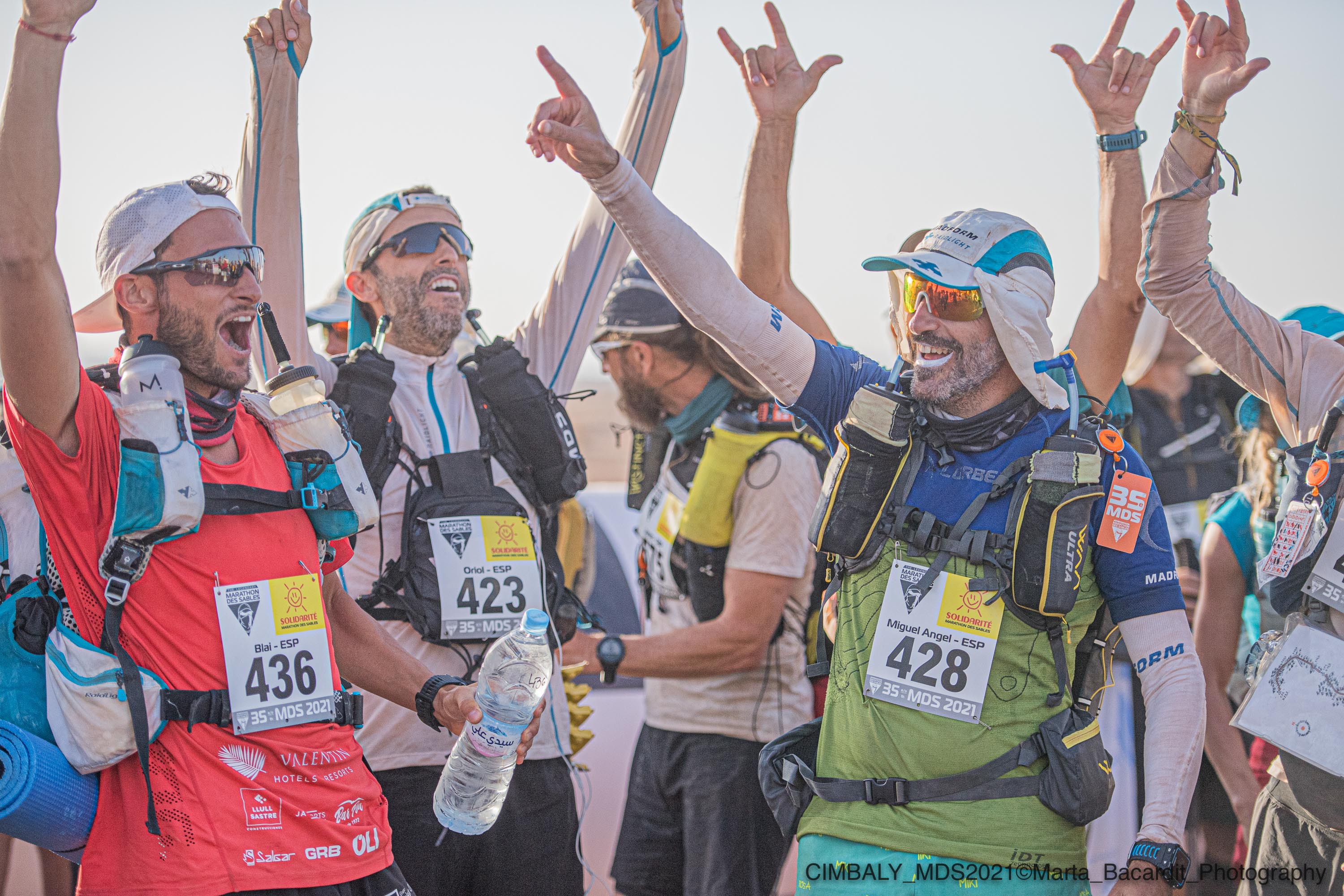 Participantes españoles en el Marathon des Sables ©Marta Bacardit