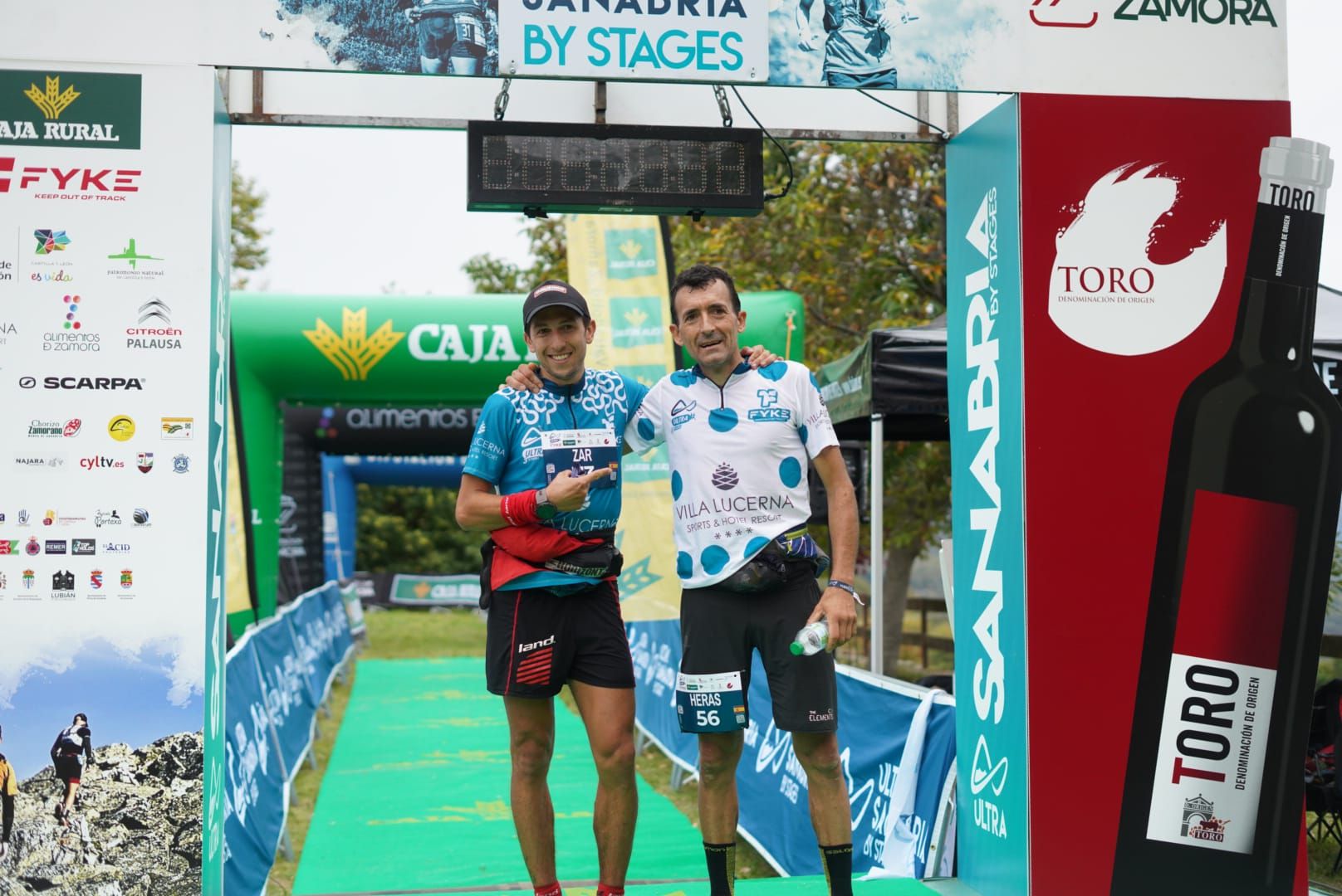 Manu Merillas y Miguel Heras. Etapa 2 ULSA. Ultra Sanabria 2021. JCD Fotografía©