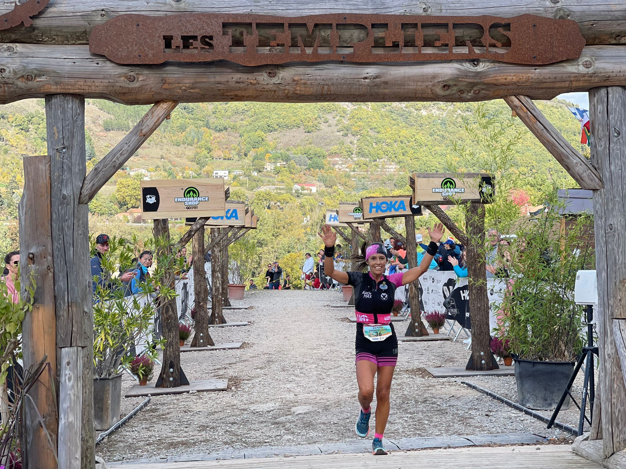 Gemma Arenas, segunda en Templiers ©SportHG