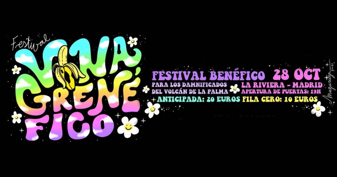Los Vinagres presenta "Vinagrenéfico", festival solidario por La Palma