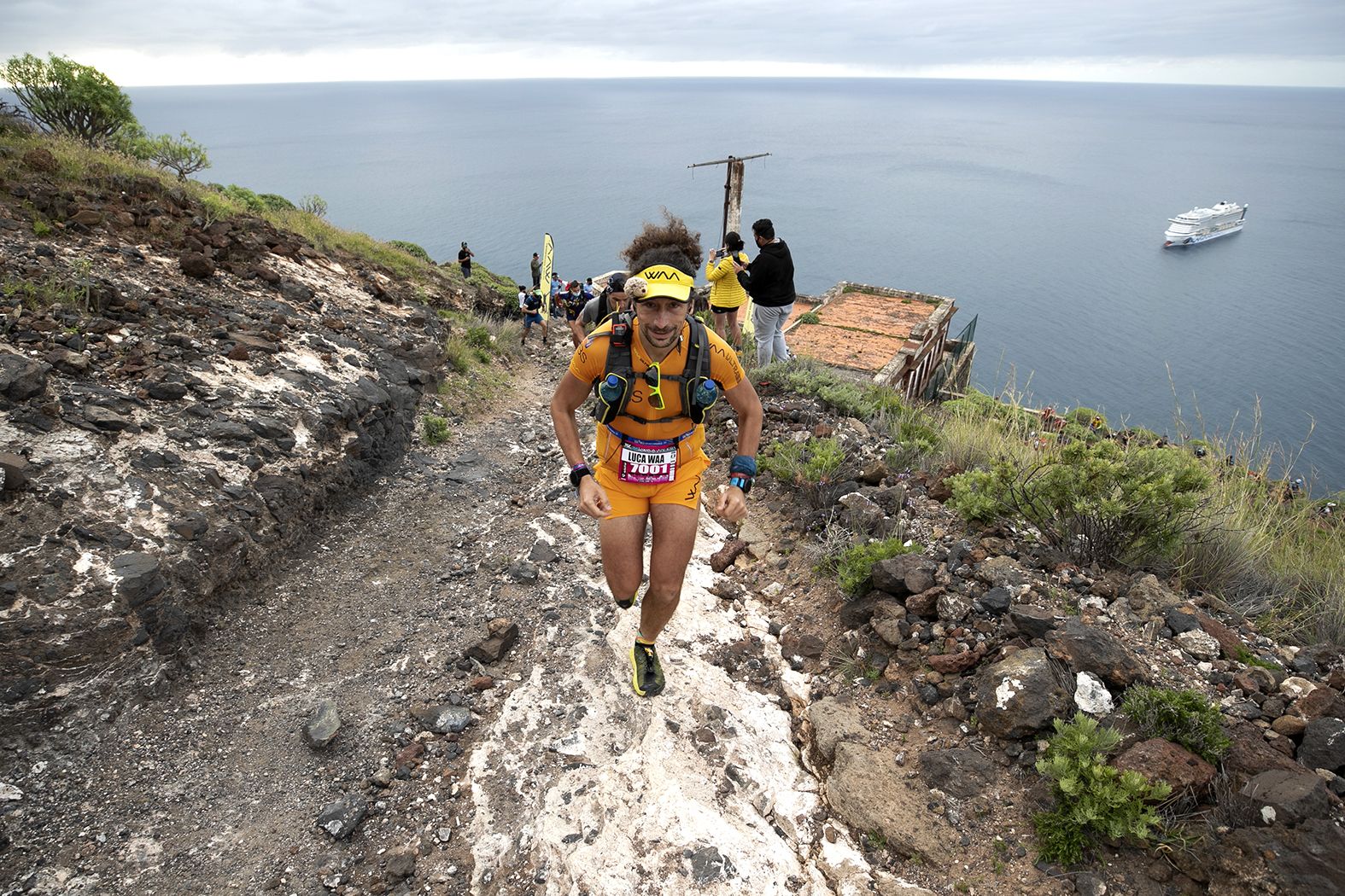 Luca en la Transgrancanaria 360