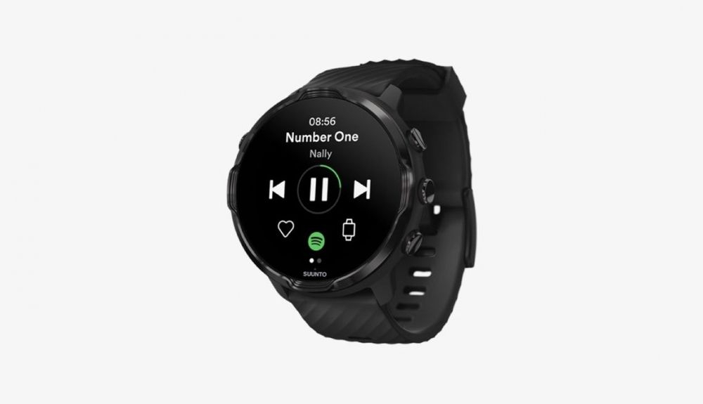 El Suunto 7 tiene la opción de esuchar música a través de Bluetooth.
