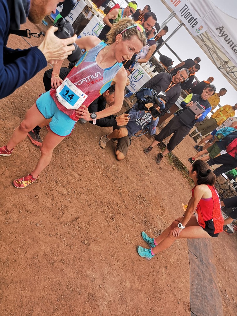  Jessica Pardin gana el Kilómetro Vertical de Transvulcania