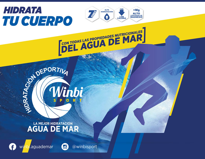 La magia del agua marina: probamos las bebidas deportivas Winbi Sports