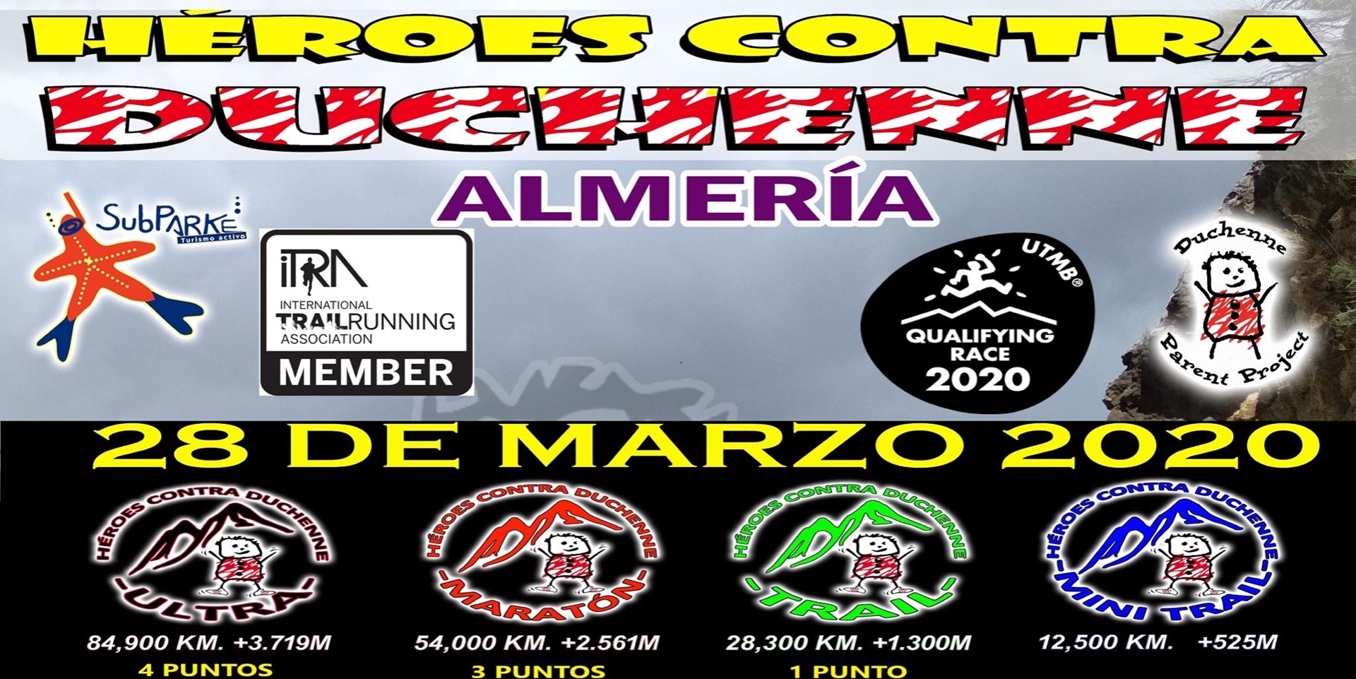 Sorteamos un dorsal doble para la carrera Héroes Contra Duchenne